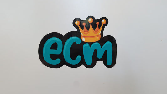 ECM bubble sticker