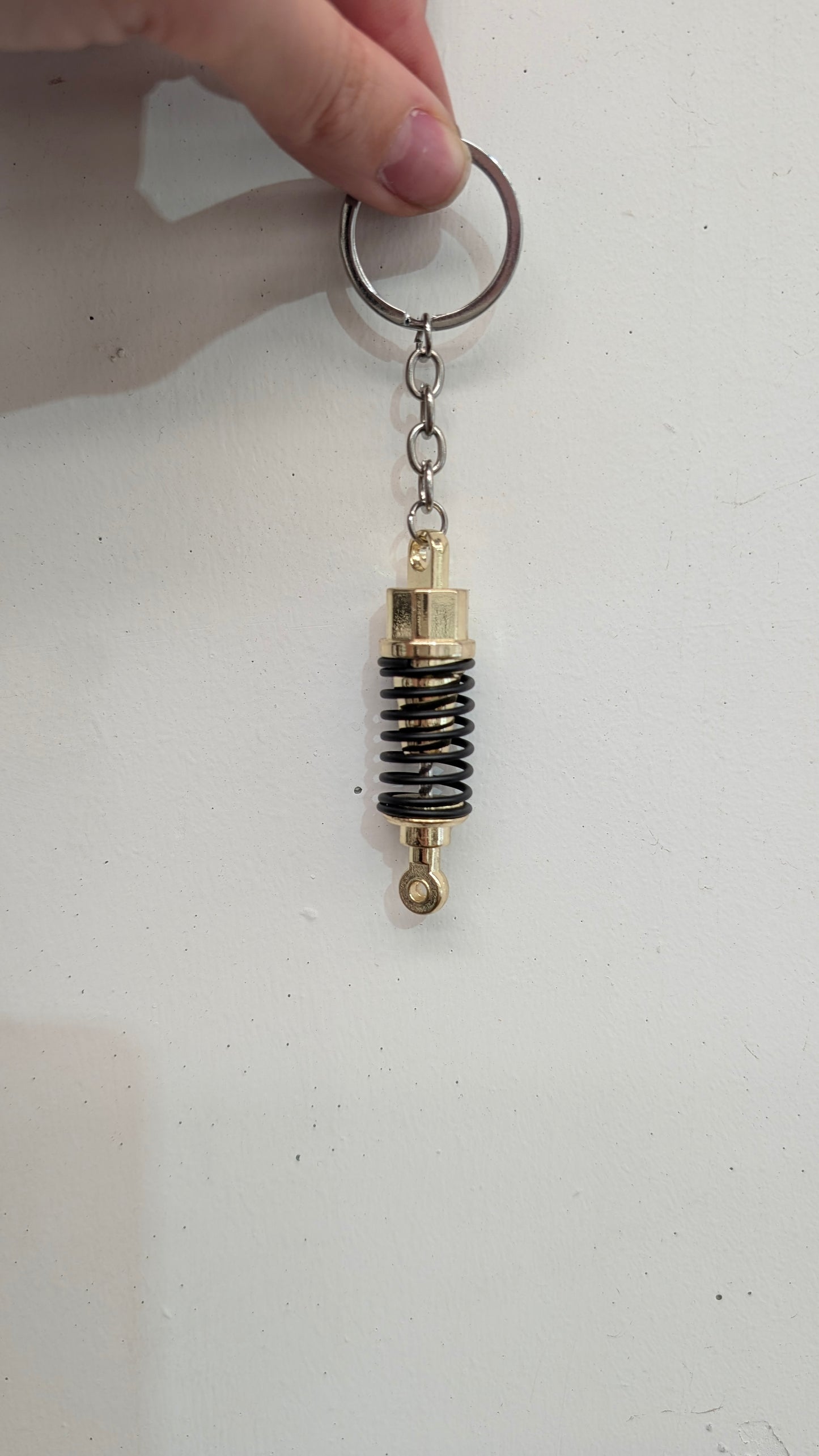 Gold Spring Keyring
