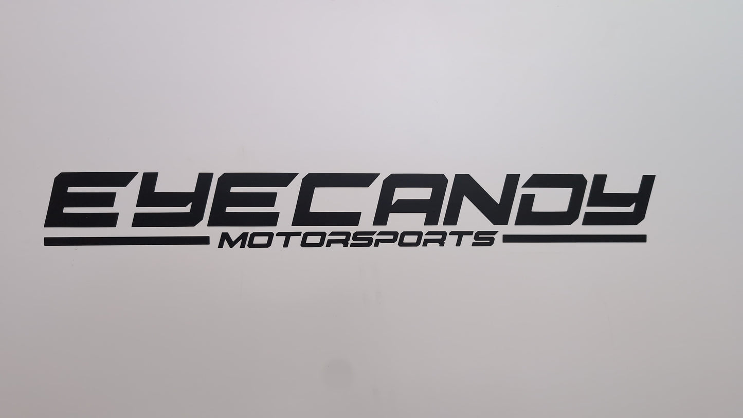 EYECANDY Motorsports Window Banner